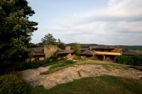 Frank Lloyd Wright's Taliesin in Spring Green Wisconsin